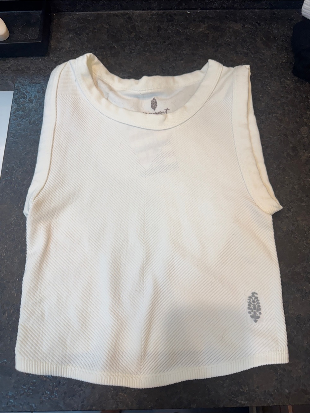 Free People Sleeveless Ribbed Knit Tank - Picture 3 of 5